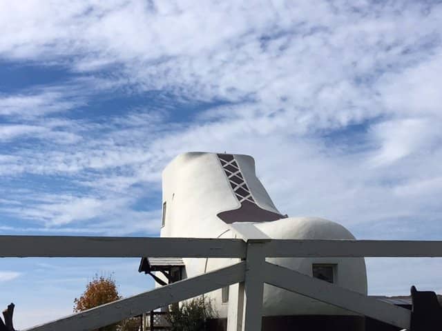 The Iconic Shoe House Exterior