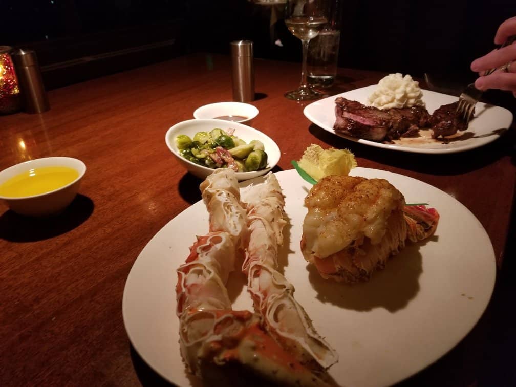 Salmon with Butternut Squash Risotto