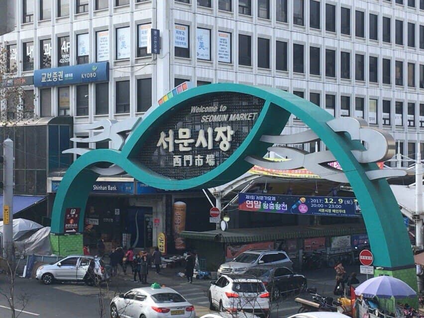 Vibrant Night Market Atmosphere