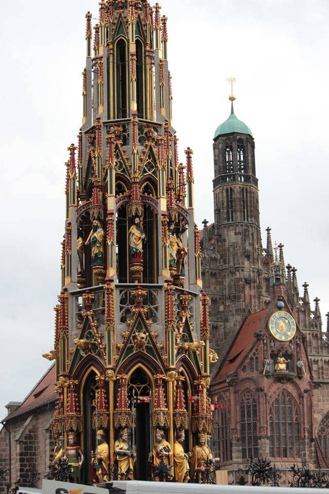 Vibrant Market Square