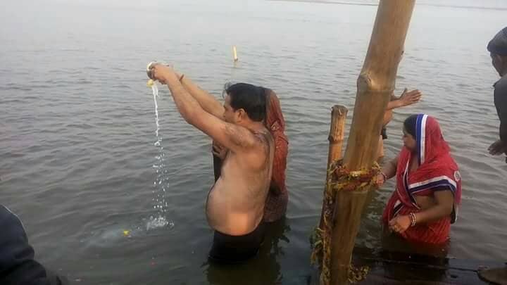 Sunrise at the Sangam