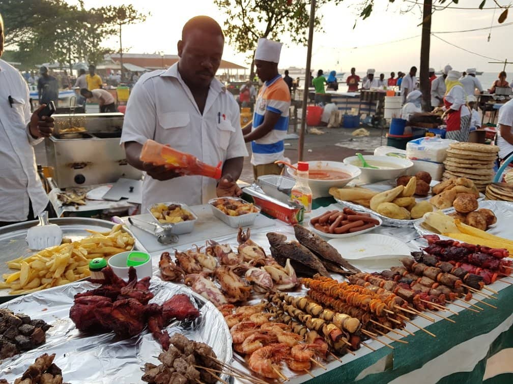 Fresh Seafood Skewers