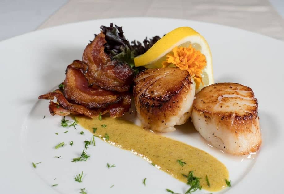 Pan Seared Scallops