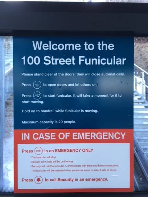 Glass Funicular Ride