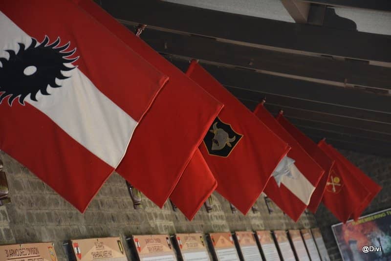 Replica of INS Trishul