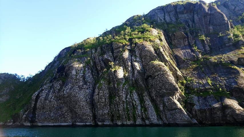 Narrow Fjord Entrance