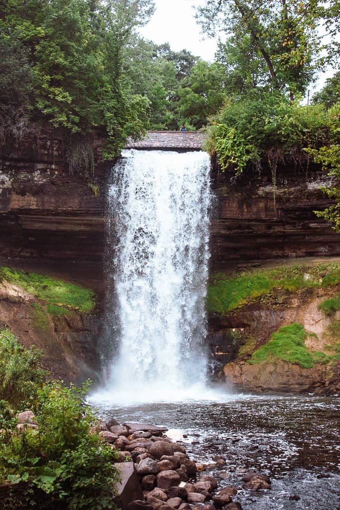 Refreshing Waterfall Dip