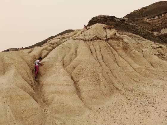 The Badlands Landscape