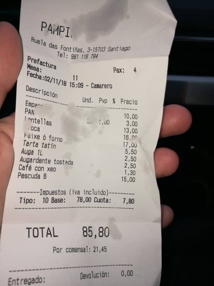 Spectacular Tarta de Santiago Coulant