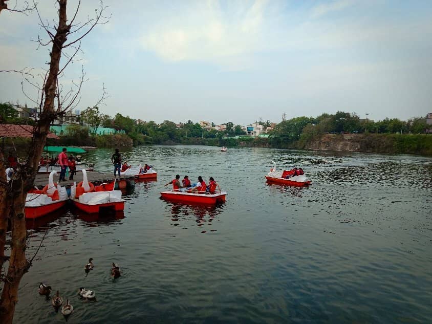 Tranquil Lakeside Stroll