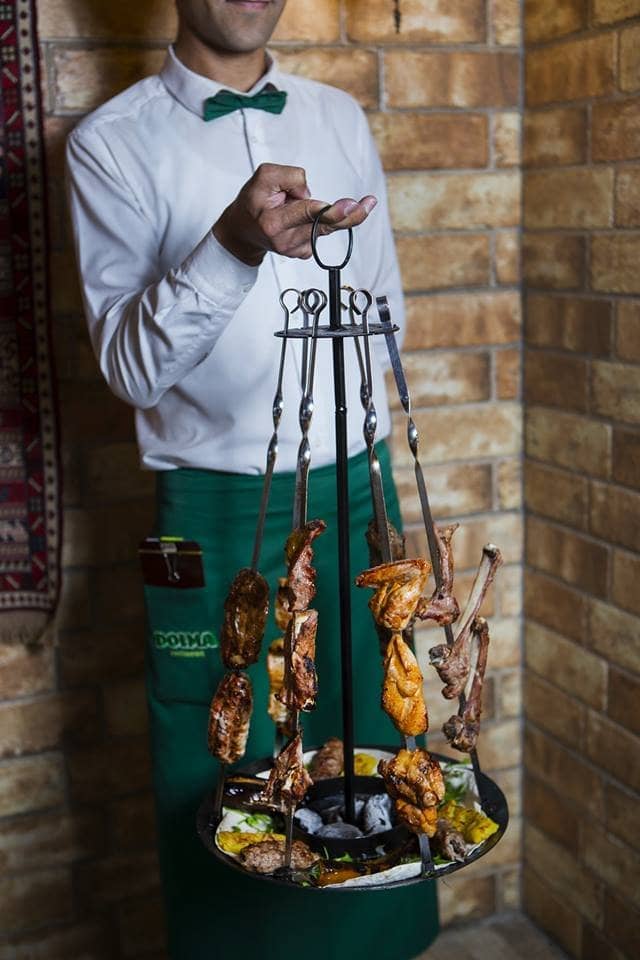 Flavorful Kebabs and Pilaf