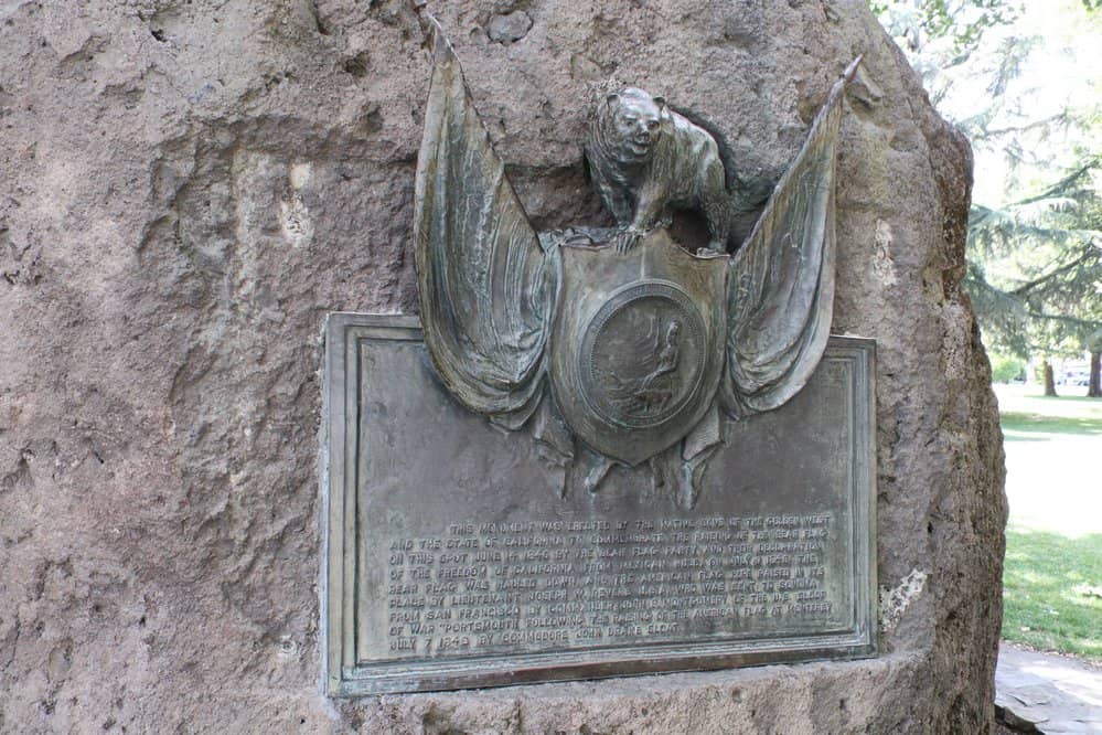 The Bear Flag Monument