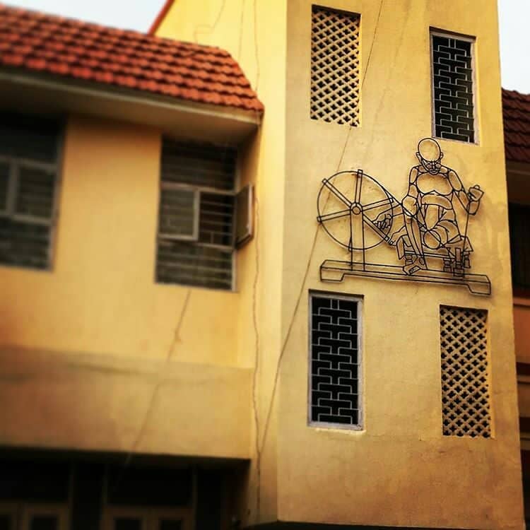 Replica of Gandhi's Room