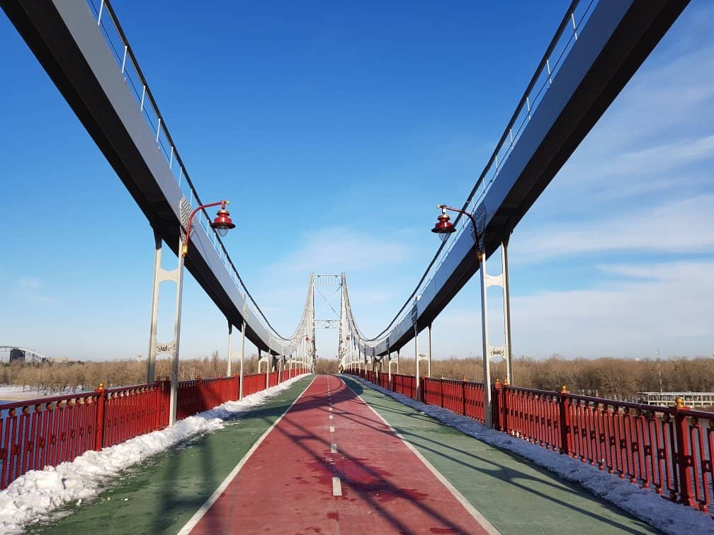 Trukhaniv Island Access