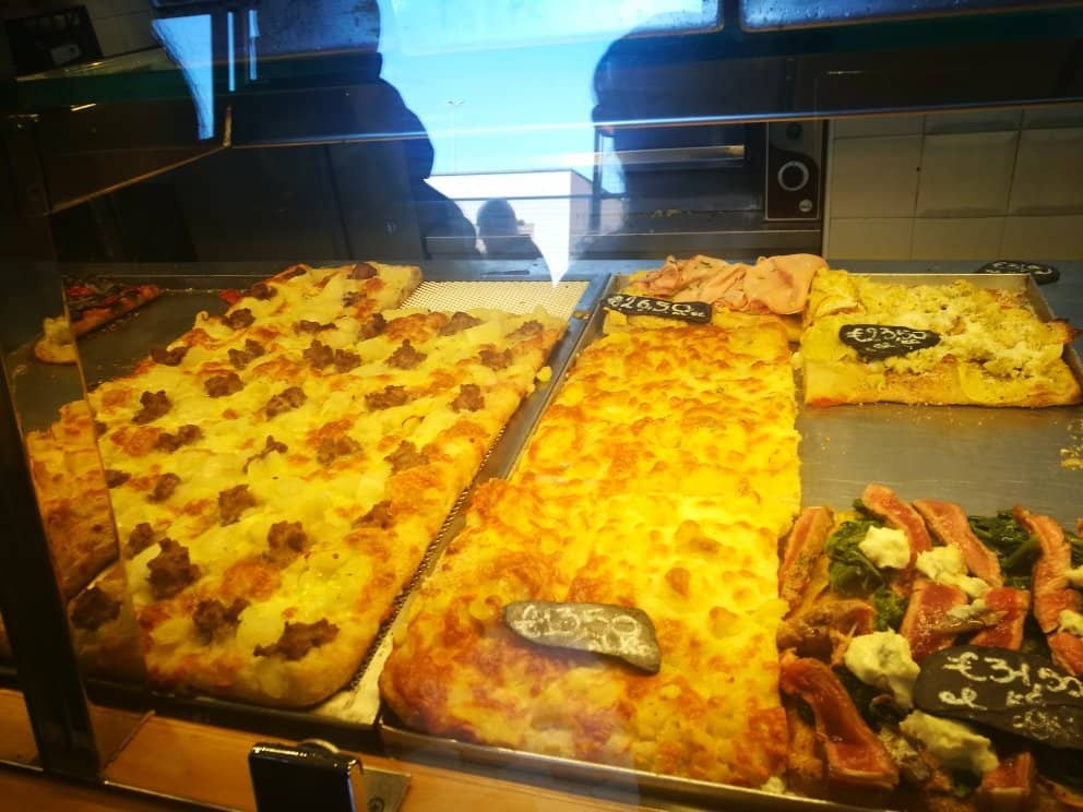 Famous Pizza Bianca with Mortadella