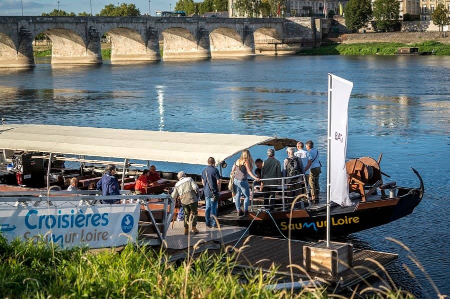 Saumur from the River