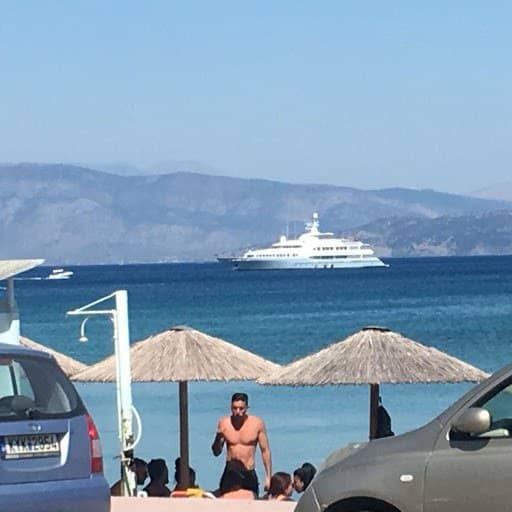 Vibrant Beachfront Promenade