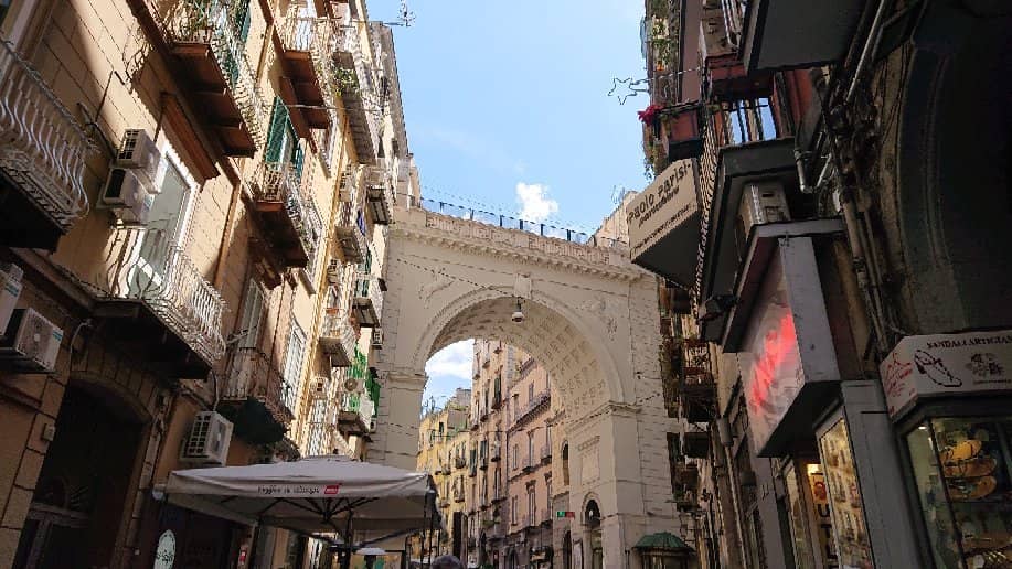 Via Chiaia Shopping Street