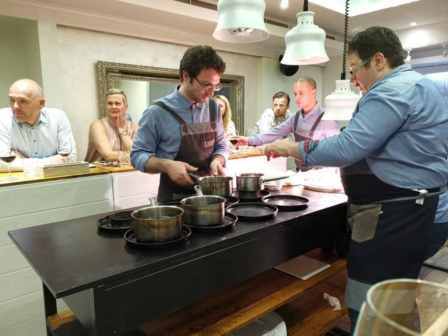 Chef Petrov's Engaging Storytelling