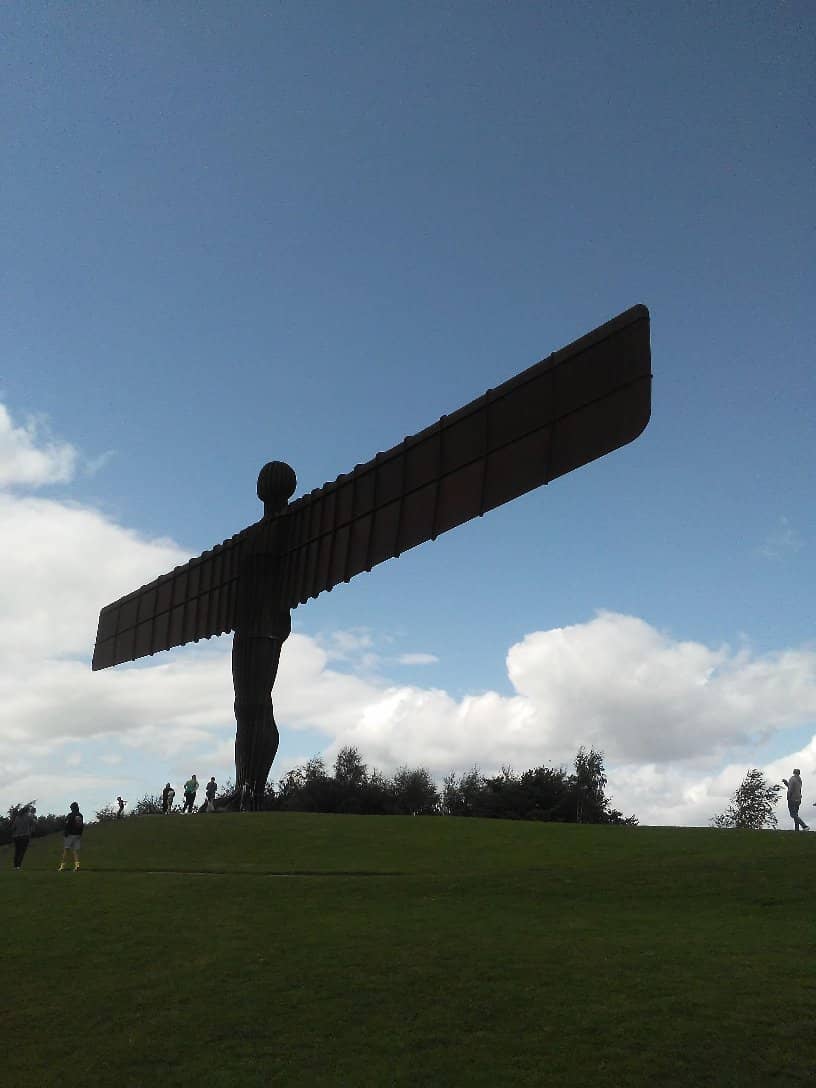 The Angel's Imposing Presence