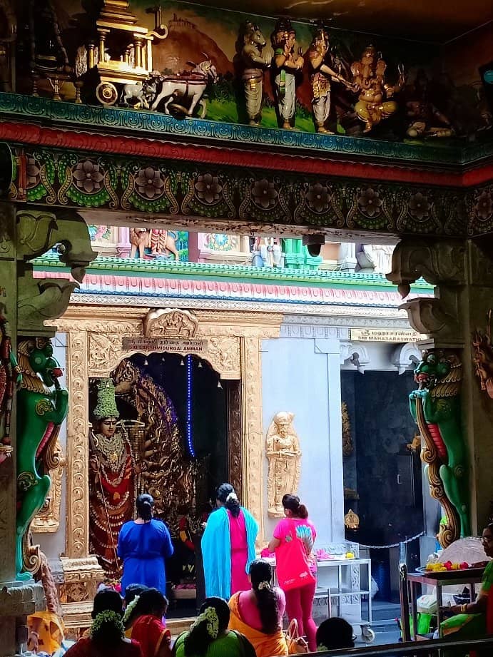 Intricate Deity Statues