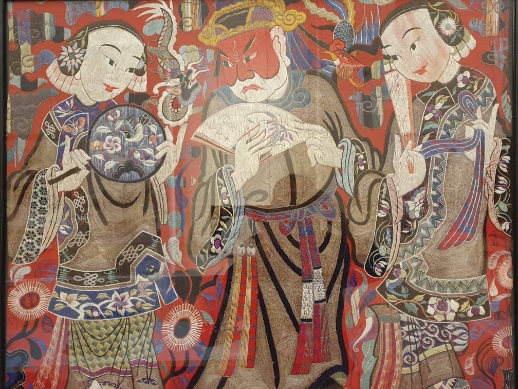 'Donne Tessitrici di Pace' Installation