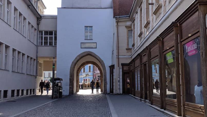 Trencin Old Town Square