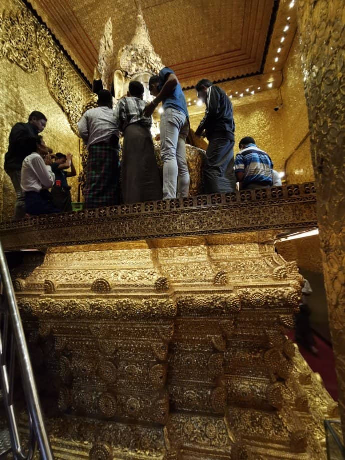 Gold Leaf Application