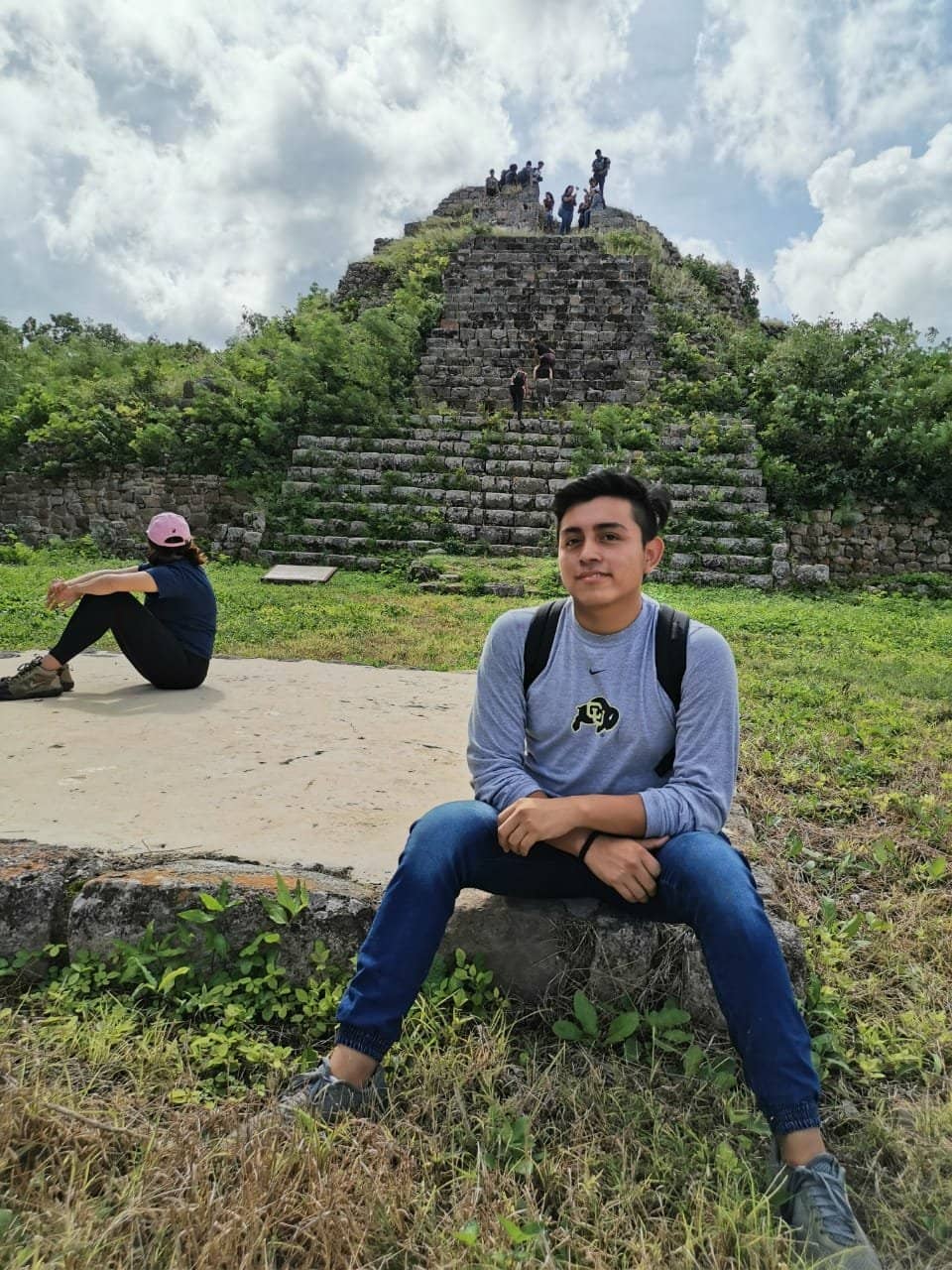 The "Tzompantli" (Skull Rack)