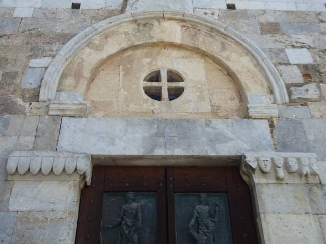 Warm Stone Interior with Fresco