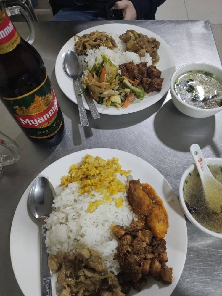 Bustling Local Atmosphere