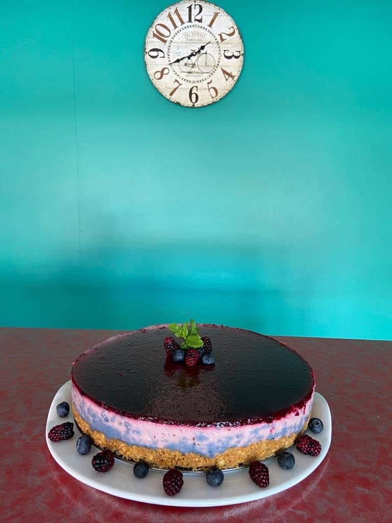 Cheesecake de frutos rojos