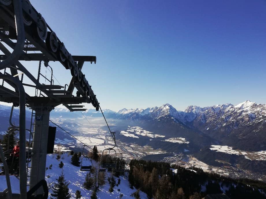 Kellerjoch Hut Terrace
