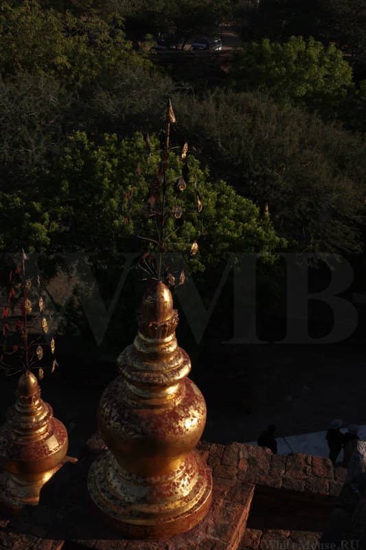Bell-Shaped Golden Stupa