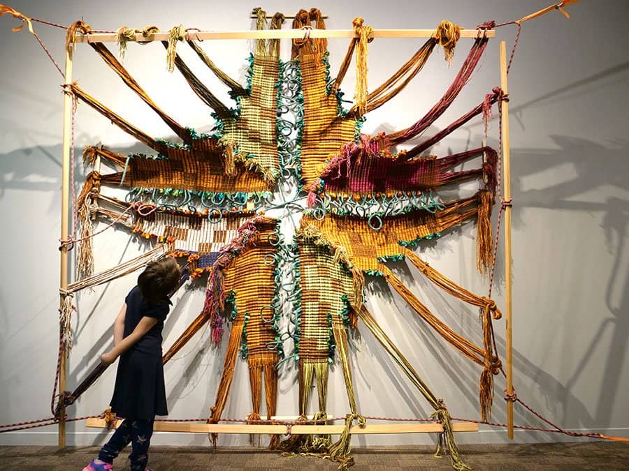 Rotating Textile Exhibits