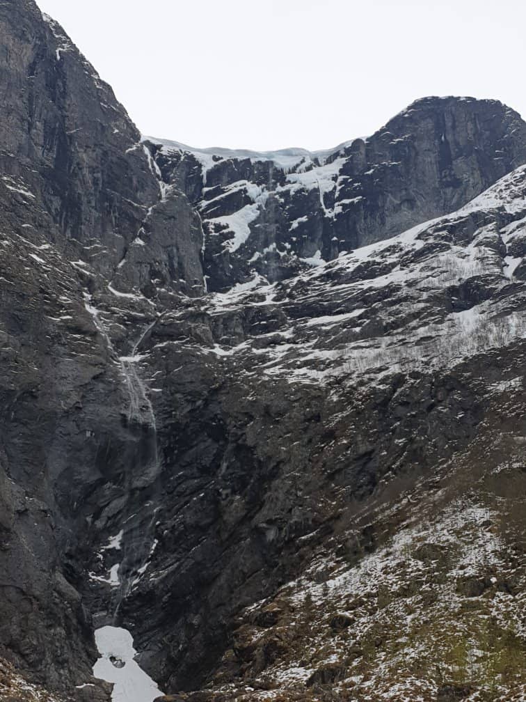 The Upper and Lower Falls