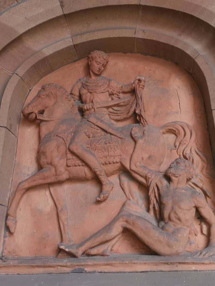 Red Limestone Exterior