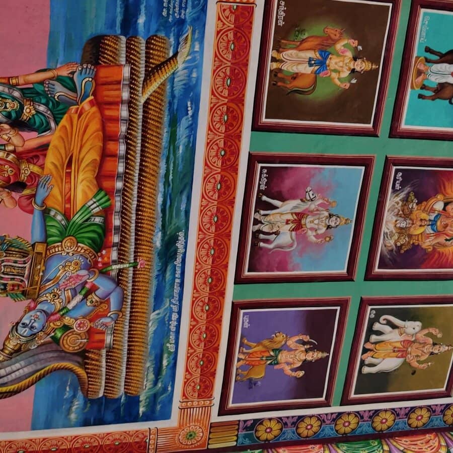 Temple Elephant and Goshala