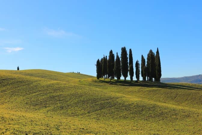 Panoramic Val d'Orcia Views