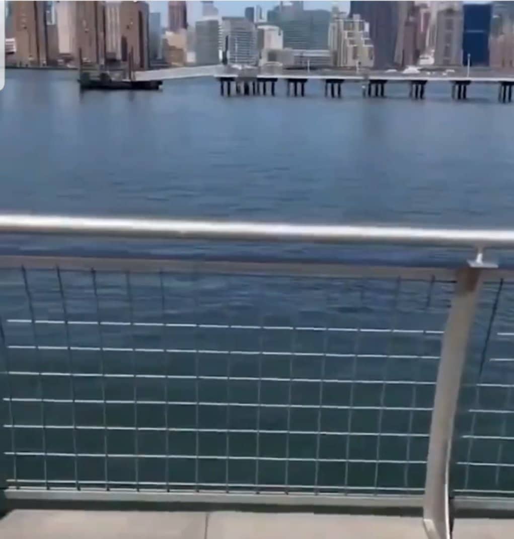 Manhattan Skyline from the Water