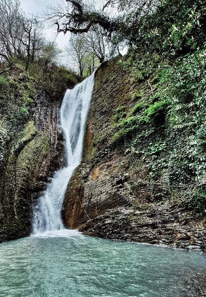 The Majestic Orekhovsky Waterfall