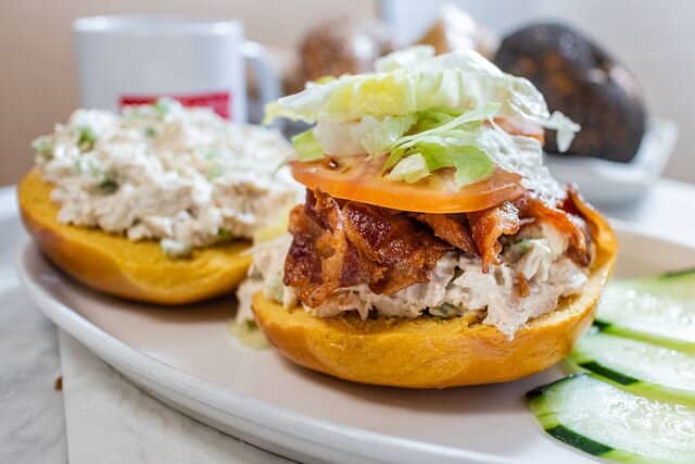 Everything Bagel with Lox Cream Cheese