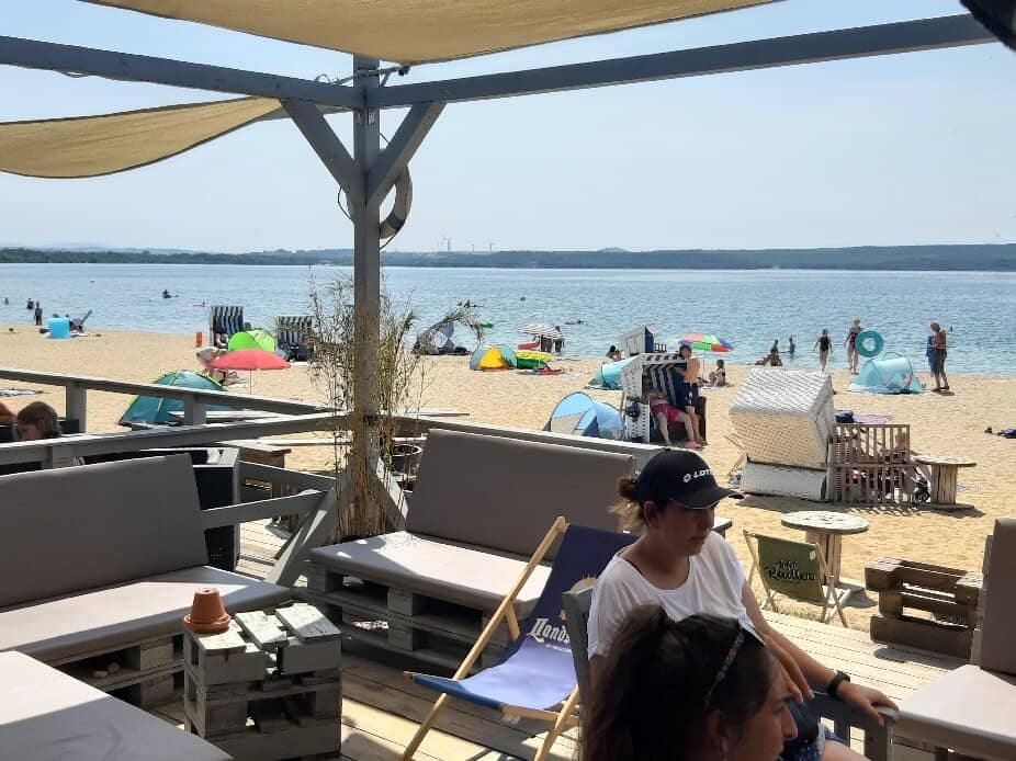 Spacious Sunbathing Spots