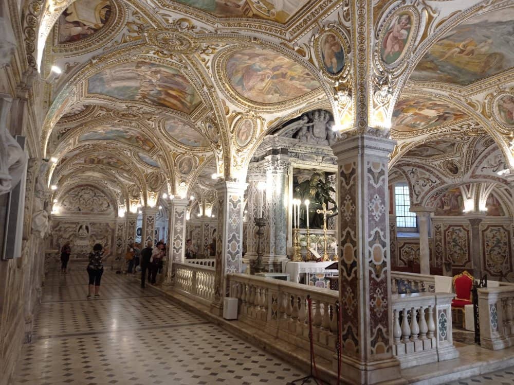 Mosaics and Statues