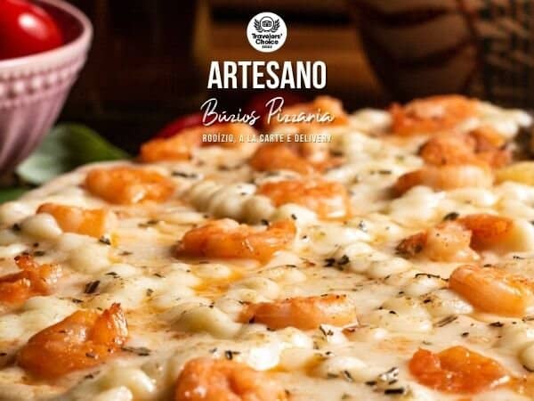 Pizza de Camarão com Catupiry