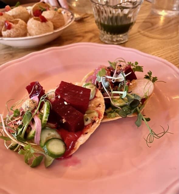 Eclectic and Vibrant Atmosphere