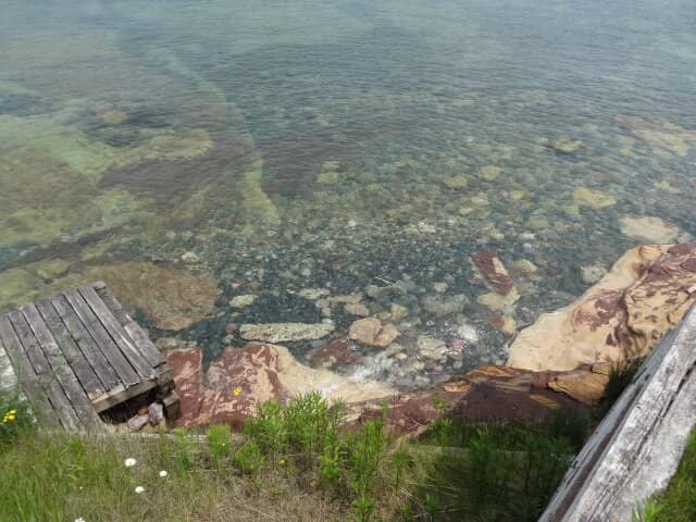 Log Slide Overlook