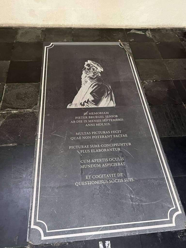 Pieter Bruegel the Elder's Tomb