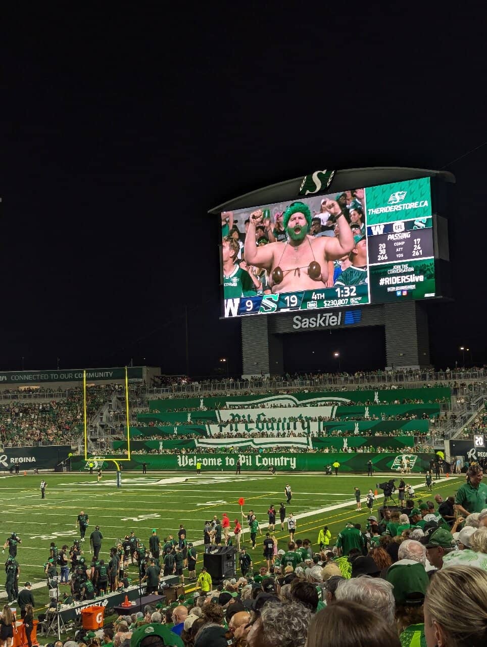 Iceville at Mosaic Stadium