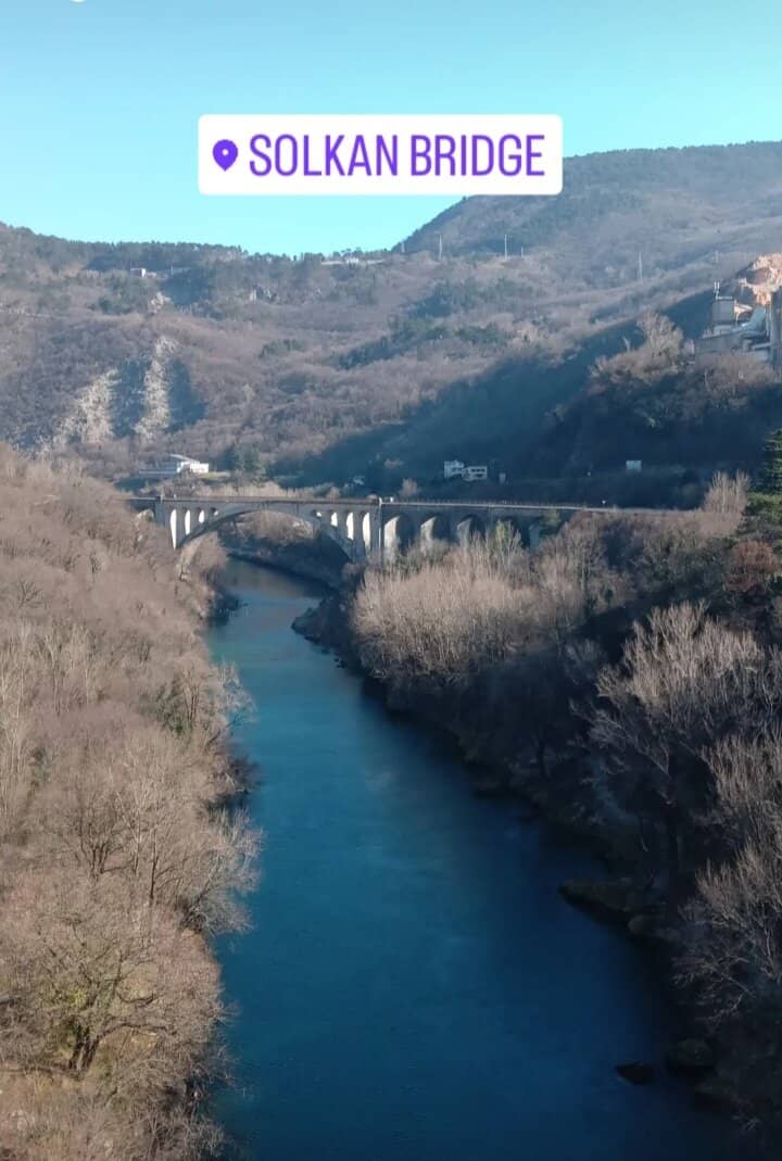 Soča River Panorama